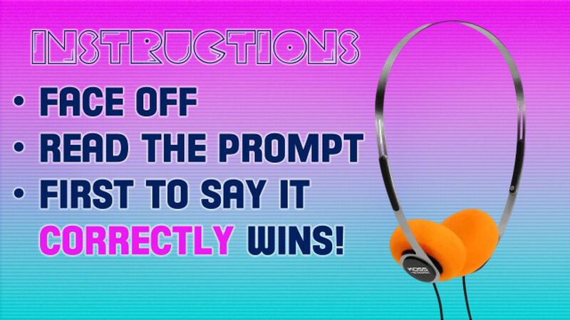 Back to The Eighties: Sound Off